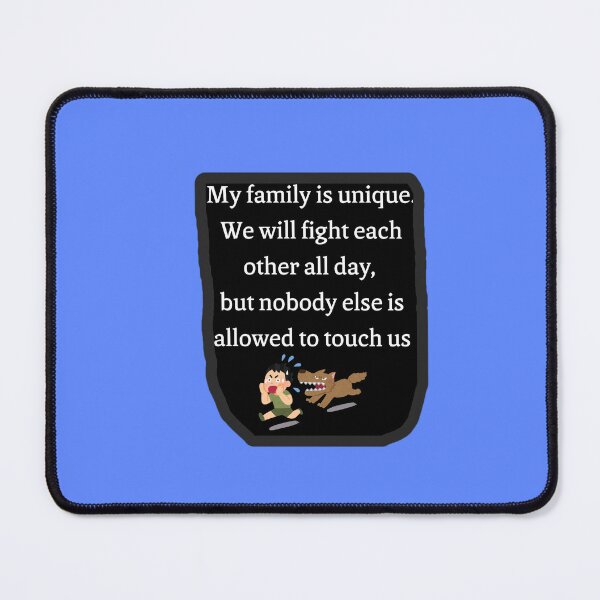 Item preview, My Family Is Unique Funny Sarcastic Sibling Protection Shirt designed and sold by MariaPCMaria.