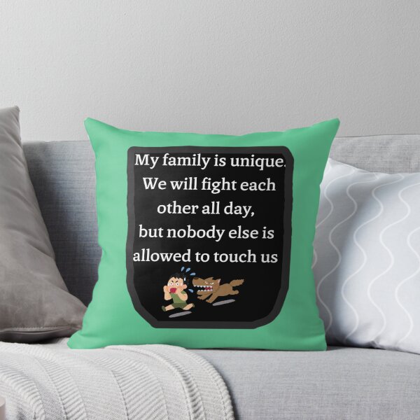 Item preview, My Family Is Unique Funny Sarcastic Sibling Protection Shirt designed and sold by MariaPCMaria.