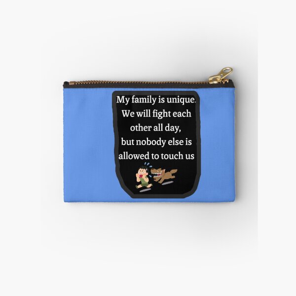 Item preview, My Family Is Unique Funny Sarcastic Sibling Protection Shirt designed and sold by MariaPCMaria.