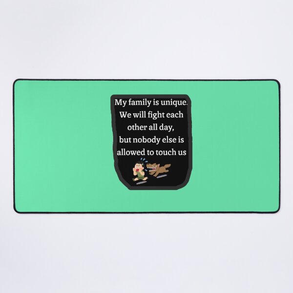 Item preview, My Family Is Unique Funny Sarcastic Sibling Protection Shirt designed and sold by MariaPCMaria.