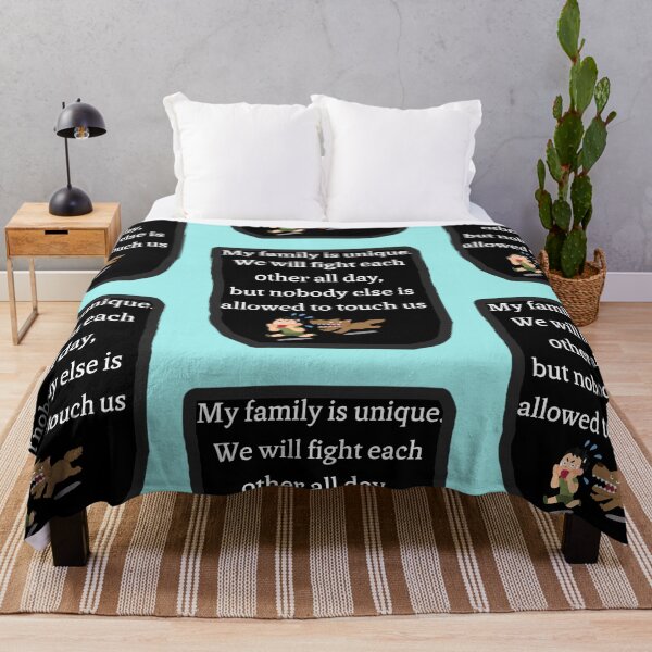 Item preview, My Family Is Unique Funny Sarcastic Sibling Protection Shirt designed and sold by MariaPCMaria.