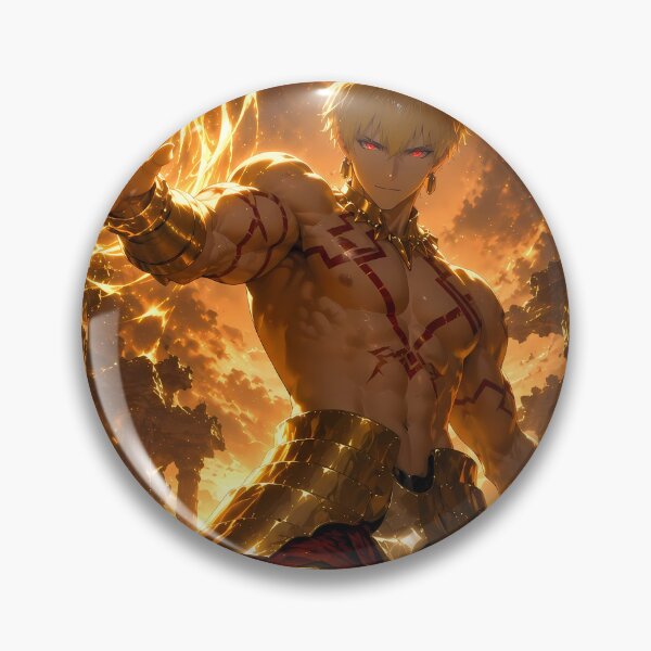 Item preview, Gilgamesh Fate Stay Night Golden Flame Sovereign designed and sold by mildaclairmo.