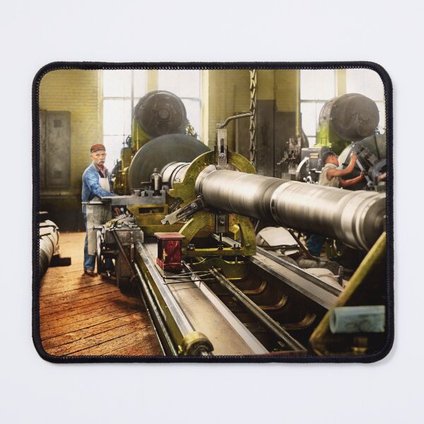 Item preview, Machinist - Lathe - Straight Shooter 1917 designed and sold by Mike Savad Photography.