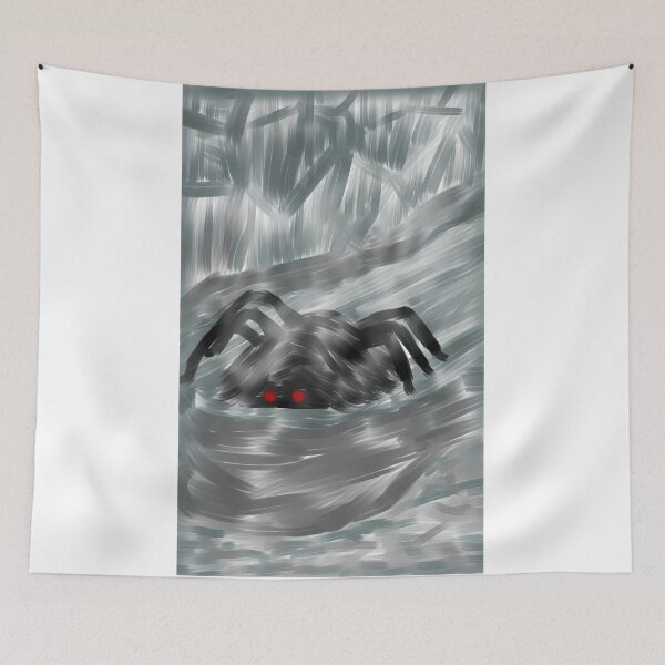 Item preview, Abstract Red Eyed Shadow Spider designed and sold by Strow--bary.