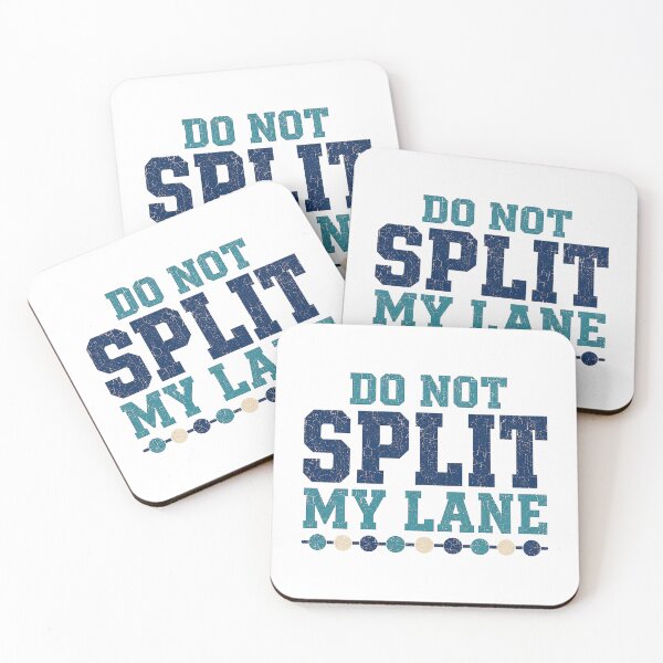 Item preview, Do Not Split My Lane Funny Lap Swimmer designed and sold by eignvalue.