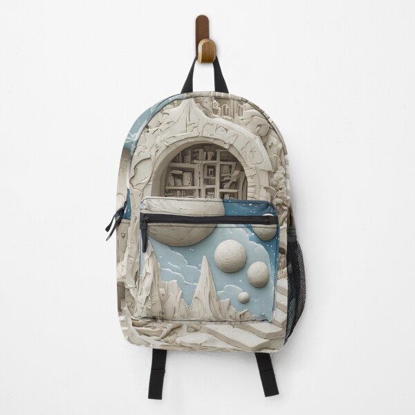 Item preview, A surreal journey through a snow-white alien city designed and sold by Mianku | Für das Leben.