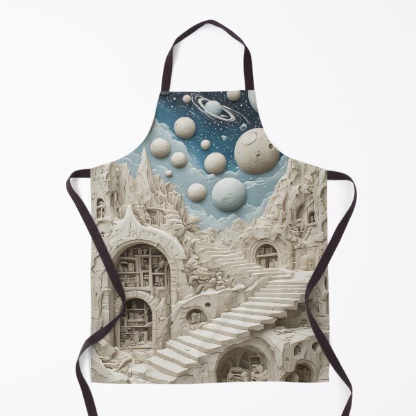 Item preview, A surreal journey through a snow-white alien city designed and sold by Mianku | Für das Leben.