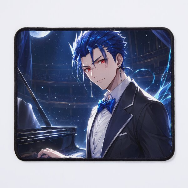 Item preview, Lancer Fate Stay Night Moonlit Piano Performance designed and sold by mildaclairmo.