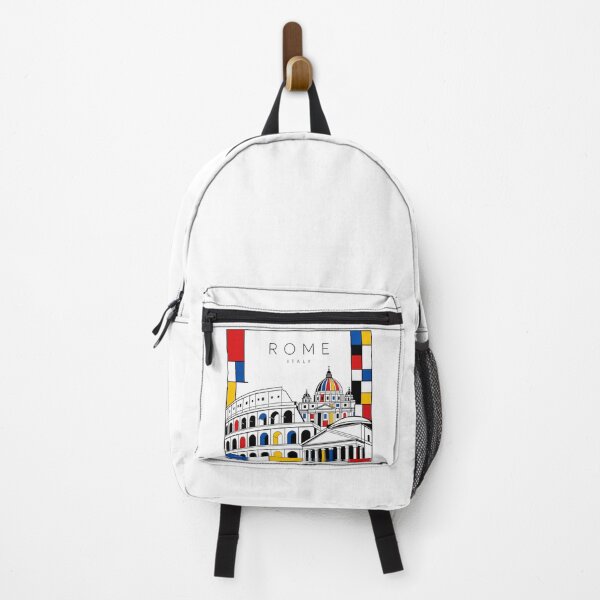 Item preview, Rome Mondrian style poster 3D designed and sold by CMYKStudio.