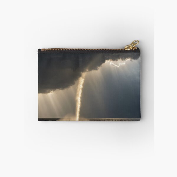 Item preview, Sunlit Waterspout - Golden Storm Art designed and sold by CrippiCrippi.