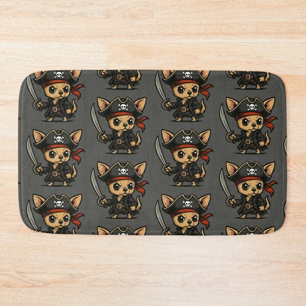 Item preview, Pirate Chihuahua  designed and sold by Ghost on Toast.