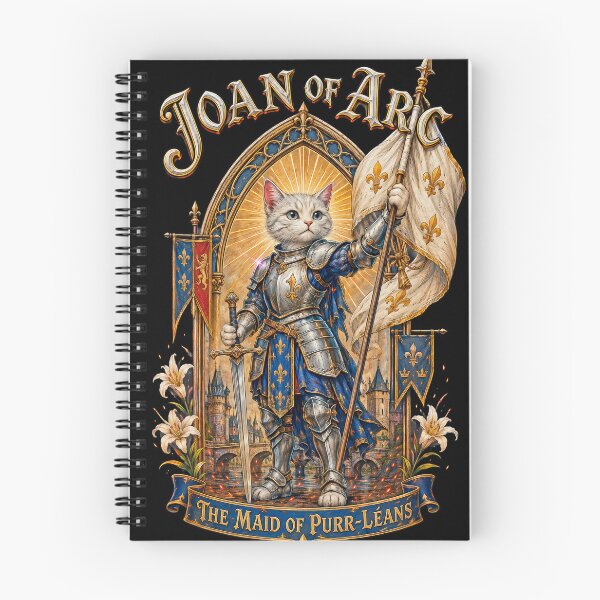 Item preview, Joan of Arc – The Maid of Purr-Léans designed and sold by FULLCOLOR2099.