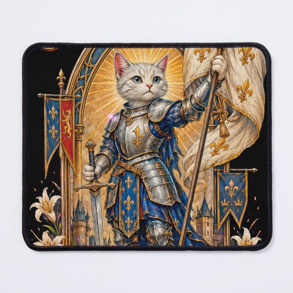 Item preview, Joan of Arc – The Maid of Purr-Léans designed and sold by FULLCOLOR2099.