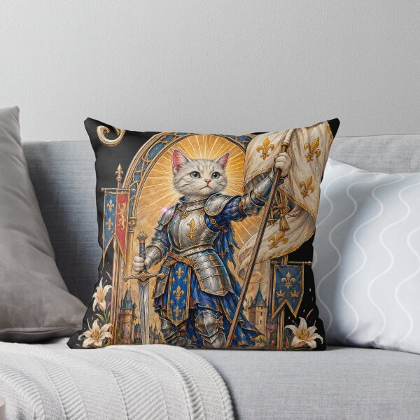 Item preview, Joan of Arc – The Maid of Purr-Léans designed and sold by FULLCOLOR2099.