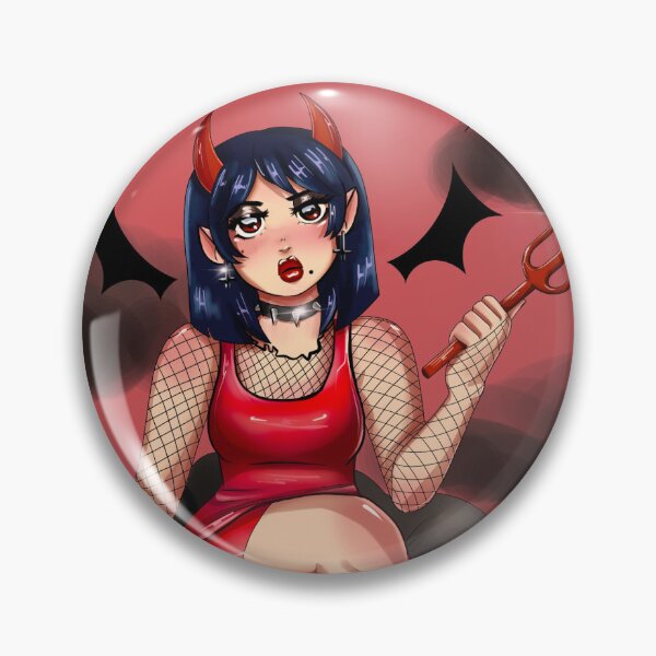 Item preview, Demon girl in clouds  designed and sold by Mayali Artistry .
