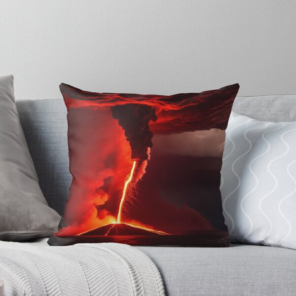 Item preview, Volcanic Waterspout - Fire Meets Water Art designed and sold by CrippiCrippi.