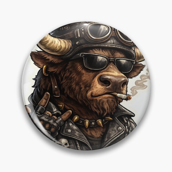 Item preview, Cyber Viking Bull designed and sold by Rajvarwal.