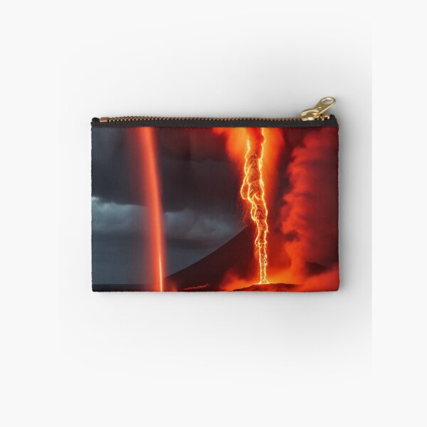 Item preview, Volcanic Waterspout V2 - Lava Storm Art designed and sold by CrippiCrippi.