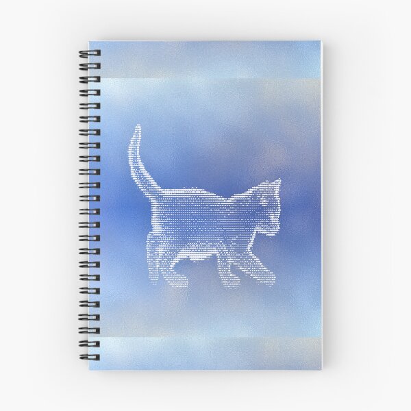 Item preview, Light blue cat y2k stars designed and sold by hanniu.