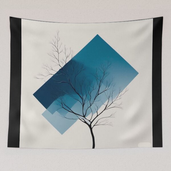 Item preview, Nature in Blue Silhouette  #5 designed and sold by Helios Be. Lavsh.