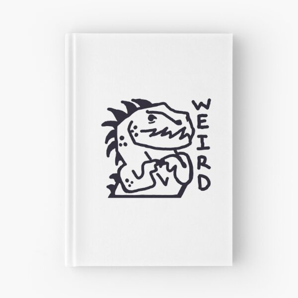 Item preview, WEIRD Nervous Dino designed and sold by MileAMinBrain.