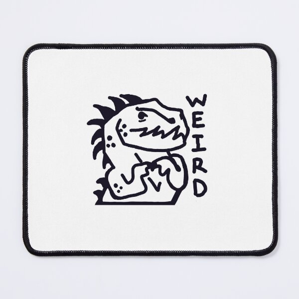 Item preview, WEIRD Nervous Dino designed and sold by MileAMinBrain.