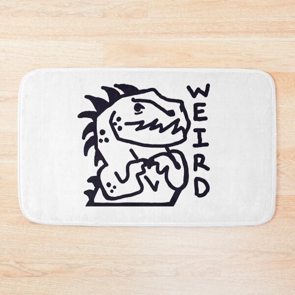 Item preview, WEIRD Nervous Dino designed and sold by MileAMinBrain.