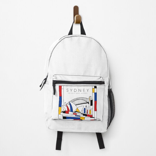 Item preview, Sydney Mondrian style poster 3D designed and sold by CMYKStudio.