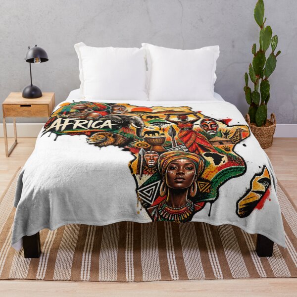 Item preview, Africa Anti-Design – African Heritage Streetwear Graphic | Tribal Art, African Culture & Wild Continent designed and sold by zdzdesigner.