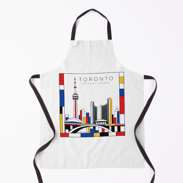 Item preview, Toronto Mondrian style poster 3D designed and sold by CMYKStudio.