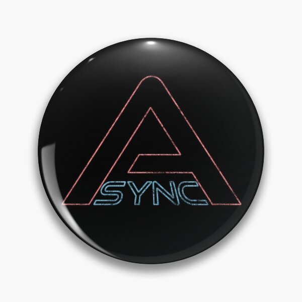 Item preview, Async Neon Logo Backrooms Distressed designed and sold by Power Up Prints.