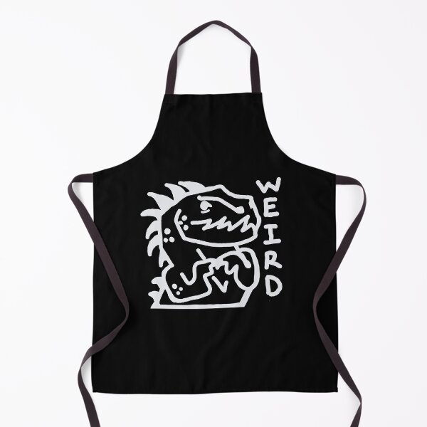 Item preview, WEIRD Nervous Dino - White designed and sold by MileAMinBrain.