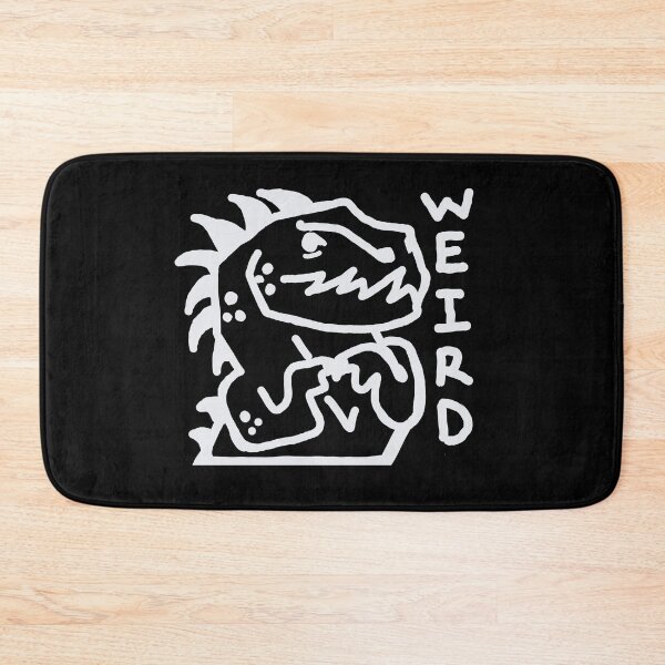 Item preview, WEIRD Nervous Dino - White designed and sold by MileAMinBrain.