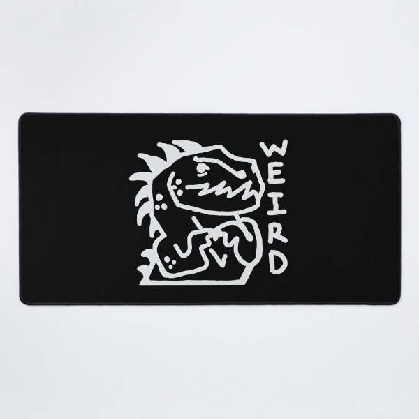 Item preview, WEIRD Nervous Dino - White designed and sold by MileAMinBrain.
