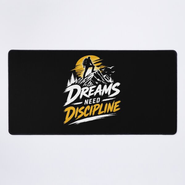 Item preview, Dreams Need Discipline Mountain Growth Mindset designed and sold by v6ziix.