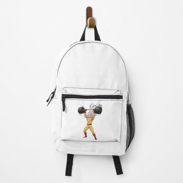 Item preview, Saitama Lifting Weights - Strength Training Anime One Punch Man designed and sold by FreakToons.