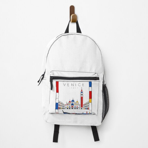 Item preview, Venice Mondrian style poster 3D designed and sold by CMYKStudio.