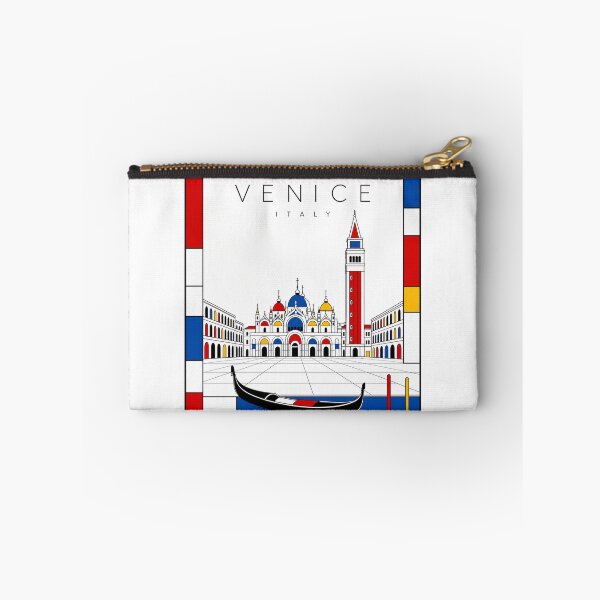 Item preview, Venice Mondrian style poster 3D designed and sold by CMYKStudio.
