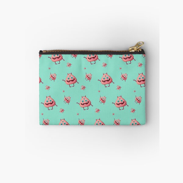 Item preview,  Three Eyed Cute Pink Monster Happy Kawaii Alien designed and sold by sinemosis.