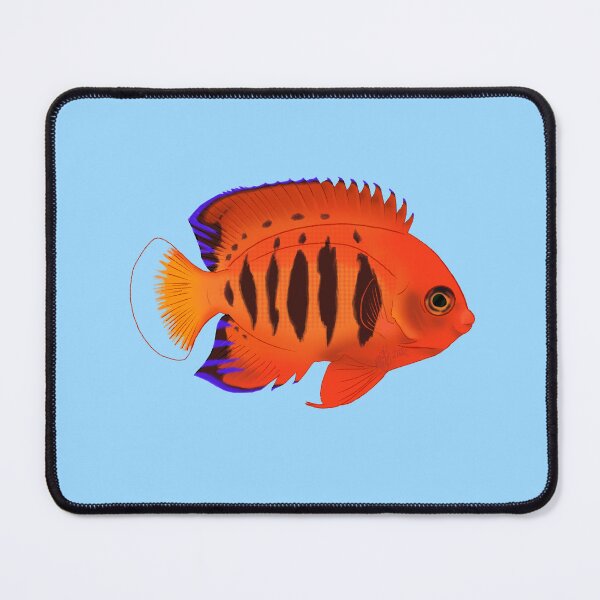 Item preview, Flame Angelfish designed and sold by Copperbora.