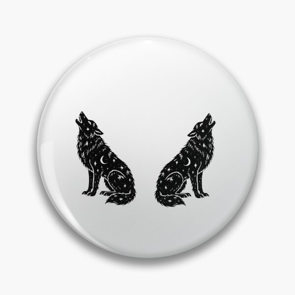 Item preview, Celestial Howl | Mystical Wolf Duo designed and sold by Marianarcezar.