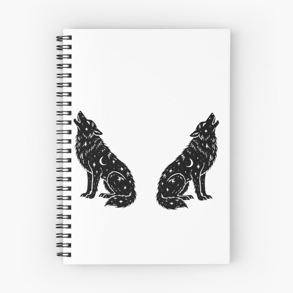 Item preview, Celestial Howl | Mystical Wolf Duo designed and sold by Marianarcezar.
