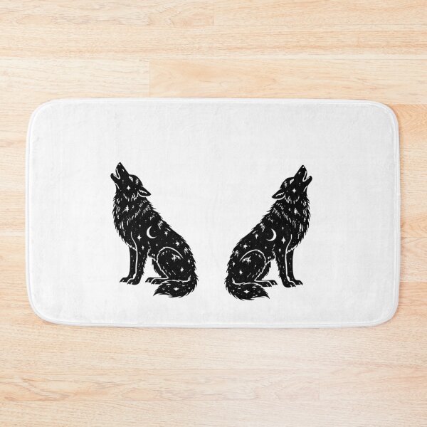 Item preview, Celestial Howl | Mystical Wolf Duo designed and sold by Marianarcezar.