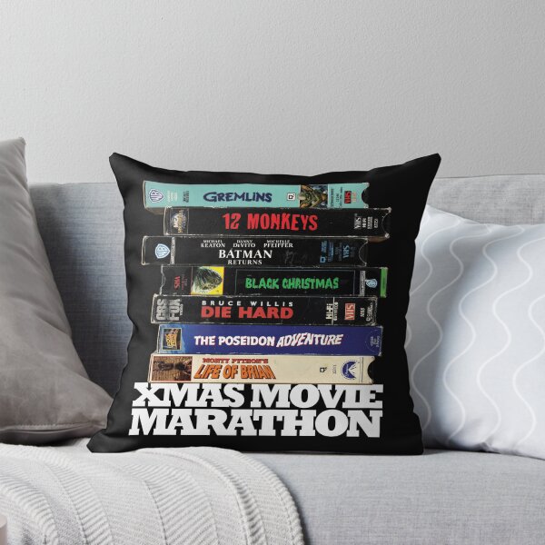 Item preview, Xmas Movie Marathon designed and sold by The Common Tee.