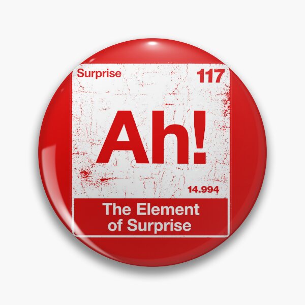 Item preview, Ah! The Element of Surprise - As Worn By Ryland Grace In Project Hail Mary designed and sold by hesjustken.