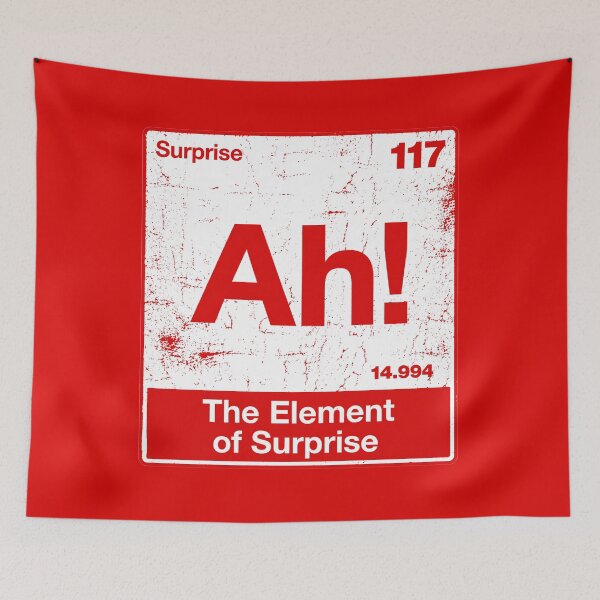 Item preview, Ah! The Element of Surprise - As Worn By Ryland Grace In Project Hail Mary designed and sold by hesjustken.