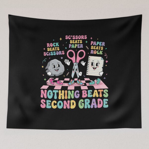 Item preview, Nothing Beats 2nd Grade Back to School Second Grade Teacher Students designed and sold by viectory.