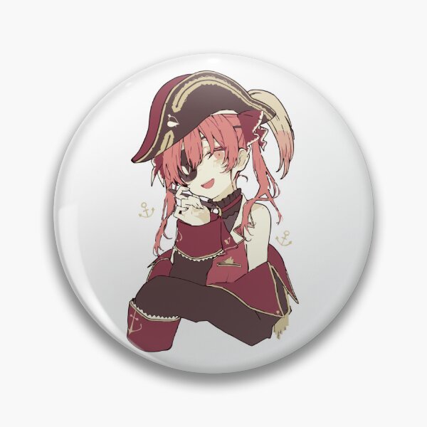 Item preview, Houshou Marine Pirate Queen Hololive Inspired Cute Anime Artwork designed and sold by GeekMix.