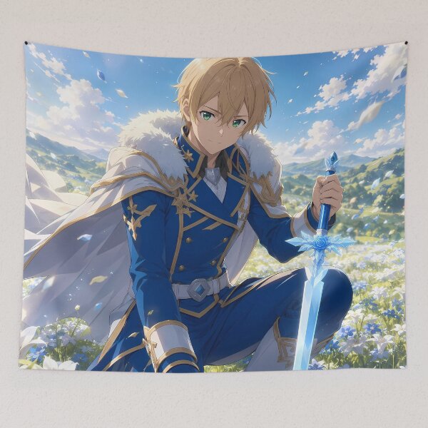 Item preview, Eugeo Sword Art Online Serene Knight Flower Meadow designed and sold by mildaclairmo.