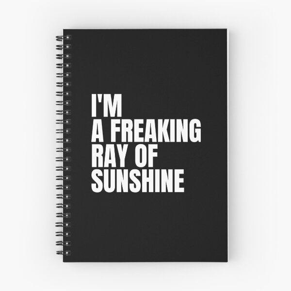 Item preview, I'm A Freaking Ray Of Sunshine Sarcastic Funny Slogan designed and sold by Dondonmart.